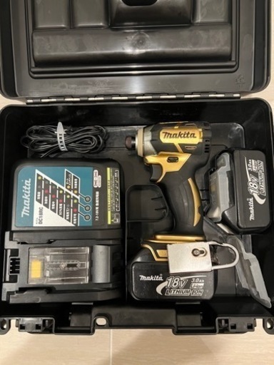 マキタ　インパクト　限定　ゴールド