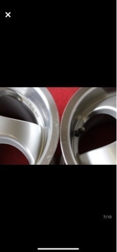 ■■ メーカー・商品名	WORK　NEZART　中古アルミホイール4本セット ■■ サイズ	15×6.5J　+38　PCD100/4H　ハブ径60ミリ ■■