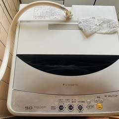 パナソニック　5.0kg 洗濯機の画像