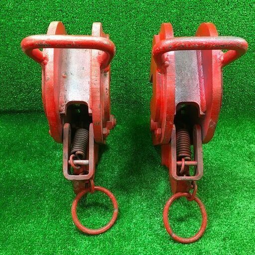 日本クランプ MOD.ABA レンフロークランプ 3t 2個セット【市川行徳店】【店頭取引限定】【中古】IT52N00SC5YT