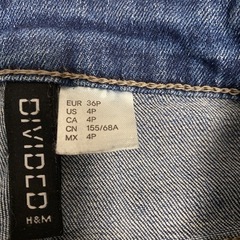 H&Mレディースデニムの画像