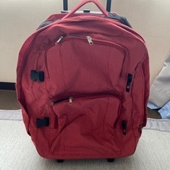 旅行用キャスター付ビニールバック(決まりました)の画像