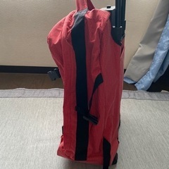 旅行用キャスター付ビニールバック(決まりました)の画像