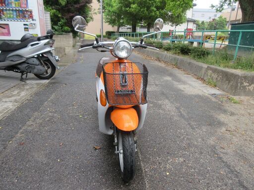 レッツ4パレット　オレンジ　 FI　4スト　インジェクション　スズキ　原付