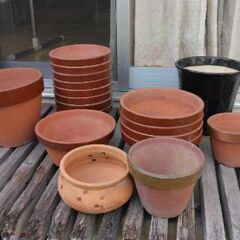 植木鉢【中古】いろいろの画像