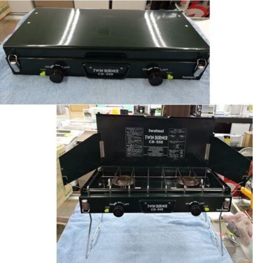 廃盤品 希少！ イワタニ カセットフーツインバーナー CB-55E 1999年製