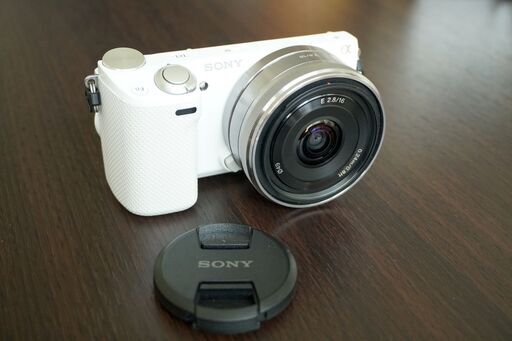 07/23値下げ【ミラーレスカメラ】SONY NEX-5R、SEL16F28、オマケ付き