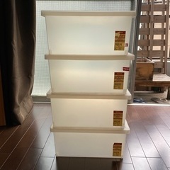 無印良品　クリアケースの画像