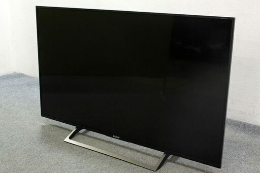 SONY(ソニー) BRAVIA(ブラビア) KJ-49X8000E (B) [49インチ ブラック]　液晶ＴＶ　2017 2017年製 中古 店頭引取歓迎 R5926