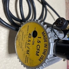 最終値引き　真空ポンプ　エアコン取り付け時の真空引きにの画像