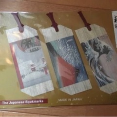 日本画　和柄　しおり3枚　新品
