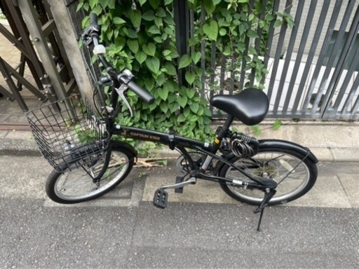 鍵付き折りたたみ自転車、取りに来れる方