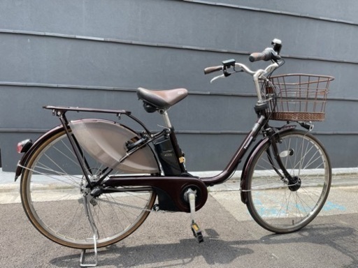【京の楽チャリ】2022年第3弾　パナソニック　ビビスタイルＤＸ  電動アシスト自転車レンタル専門店が出す中古車なので安心して乗っても