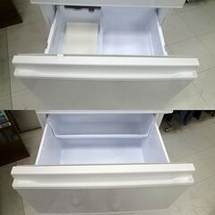 冷蔵庫 330L 三菱 2021年製 MR-C33F-W 3ドア ホワイト MITSUBISHI 自動 