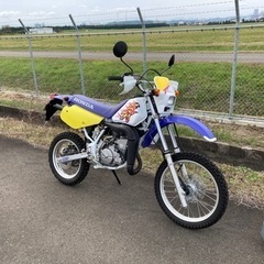 低走行1390kmホンダCRM80ノーマルNSRDTKDXKLXハンターカブの画像