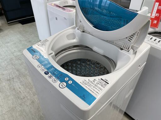 洗濯機の分解クリーニング行っています！配送設置込み 東芝5.0K洗濯機　2015年製　分解クリーニング済み！！