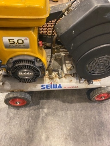 【中古/メンテ済】ロビン＆SEIWA エンジンコンプレッサー SC-22GLLS