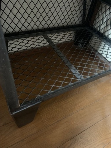【取引き中】クラッシュゲート　かーごロッカー　JSF、ヴィンテージ好きに！インダストリアル家具　什器　シェルフ棚、靴箱にも！