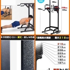 【取引中】美品 ぶら下がり健康器 懸垂器具の画像