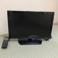 ★【お取引決定】シャープ 液晶テレビ 19インチ