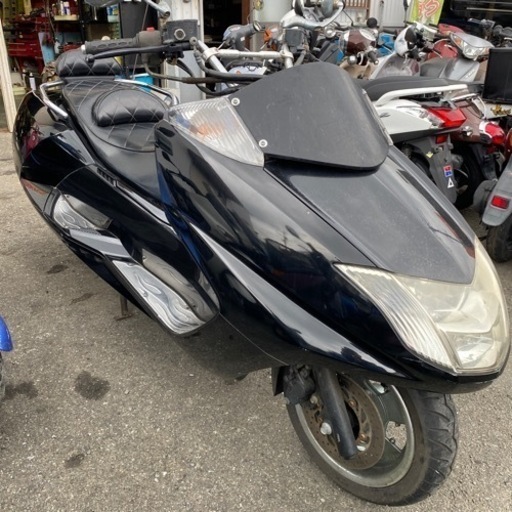 YAMAHA マグザム　黒色　カスタム　