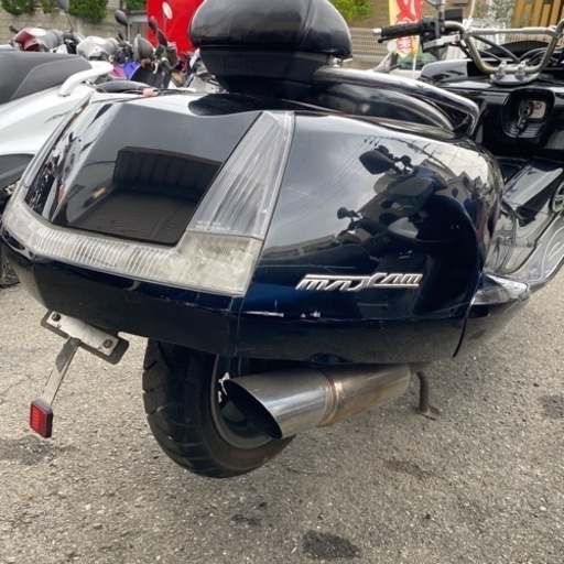 YAMAHA マグザム　黒色　カスタム　