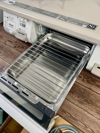 お引取り限定 19年製 Rinnai リンナイ LPガス用コンロ ガステーブル KGM640CTBEL 12A/13A 
