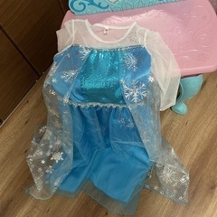 アナ雪　ドレッサー　ドレス　セットの画像