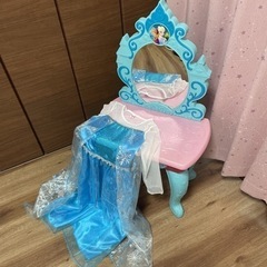アナ雪　ドレッサー　ドレス　セット