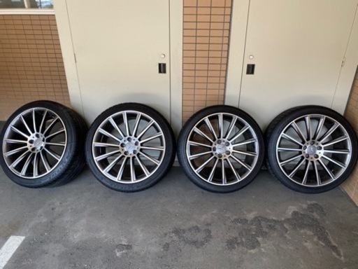 ベンツ20インチ社外アルミ・夏タイヤセット・値下げ