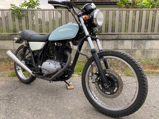 ☆250TR.Kawasaki☆プラグ・オイル・エレメントなどなど新品交換^_^色々整備で快調！250ccオフロードバイク☆