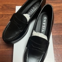 値下げ【新品】MILANO 美脚ローファー（24.5cm・3E）