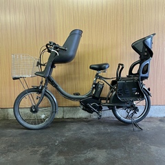 格安‼️ 子供乗せ 電動自転車 BRIDGESTONE ビッケ 20インチ 3人乗り！！ 自宅引き取り割引き有り❗️ 
