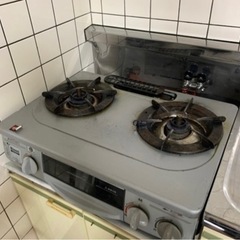 プロパンガス用 リンナイ ガスコンロ 現状渡しの画像