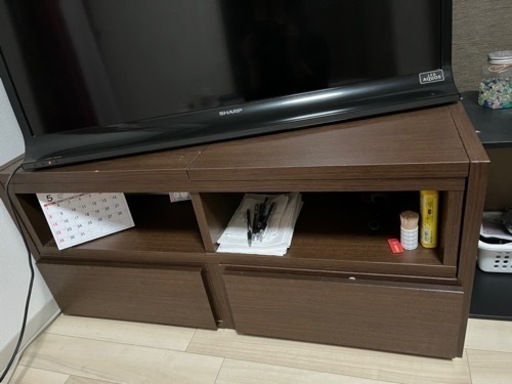 テレビ台　値引き交渉あり