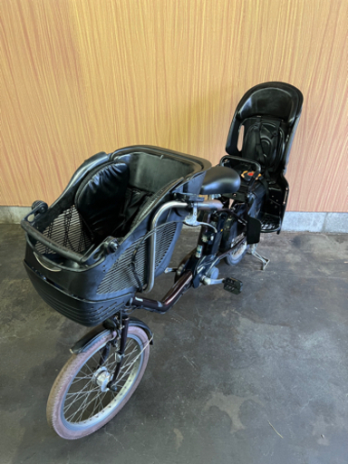 格安出品‼️ 子供乗せ 電動自転車 Panasonic ギュットミニ  ブラウン 20インチ 3人乗り❗️ 自宅引き取り割引き有り⭕️