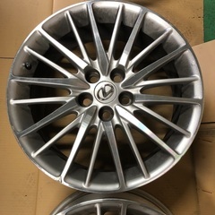 レクサス LS460 中期 バージョンSZ 純正19インチアルミ...