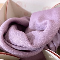 【新品未使用】風呂敷(パープル)の画像