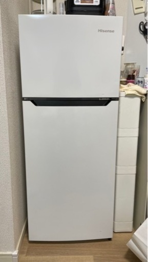 2ドア　ハイセンス冷蔵庫