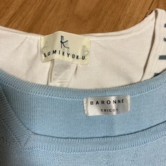 レディースノースリーブ ニット&カットソー 5点セットの画像