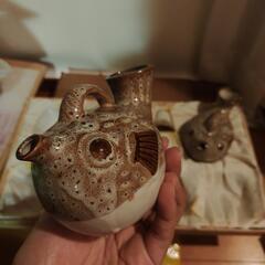 ふぐ　徳利　御猪口　セット