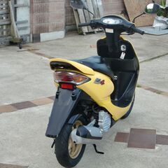 ☆HONDA ☆ディオZ4☆黄色(AF57)水冷4スト☆ 50cc調子良好☆の画像