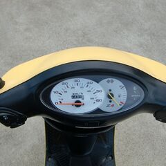 ☆HONDA ☆ディオZ4☆黄色(AF57)水冷4スト☆ 50cc調子良好☆の画像