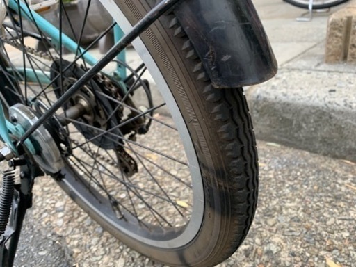 ?? ２０インチ　6変速　青　