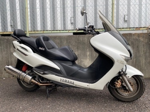 【カスタム車両・動画ご確認ください】神奈川県綾瀬市 ヤマハ マジェスティー125FI バッテリー新品 ナンバー登録済み 配送等ご相談ください