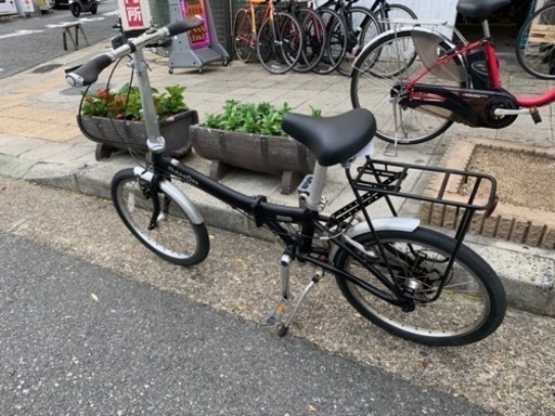 ??値下げ　 DAHON 折りたたみ自転車　6変速　前後　タイヤチューブ、ペダル、椅子、チェーン　新品