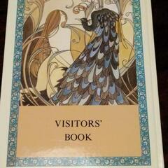 ビジターズブック　VISITOR‘S BOOK