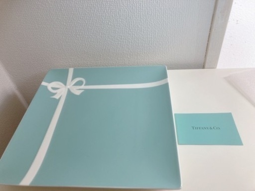 「Tiffany & Co」四角いプレート皿