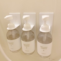 【おしゃれボトル付】マグネットバスルームディスペンサーホルダー ...