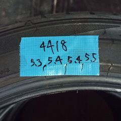 DUNLOP LE MANS V  215/45R17 18年製 バリ山 4本セットの画像